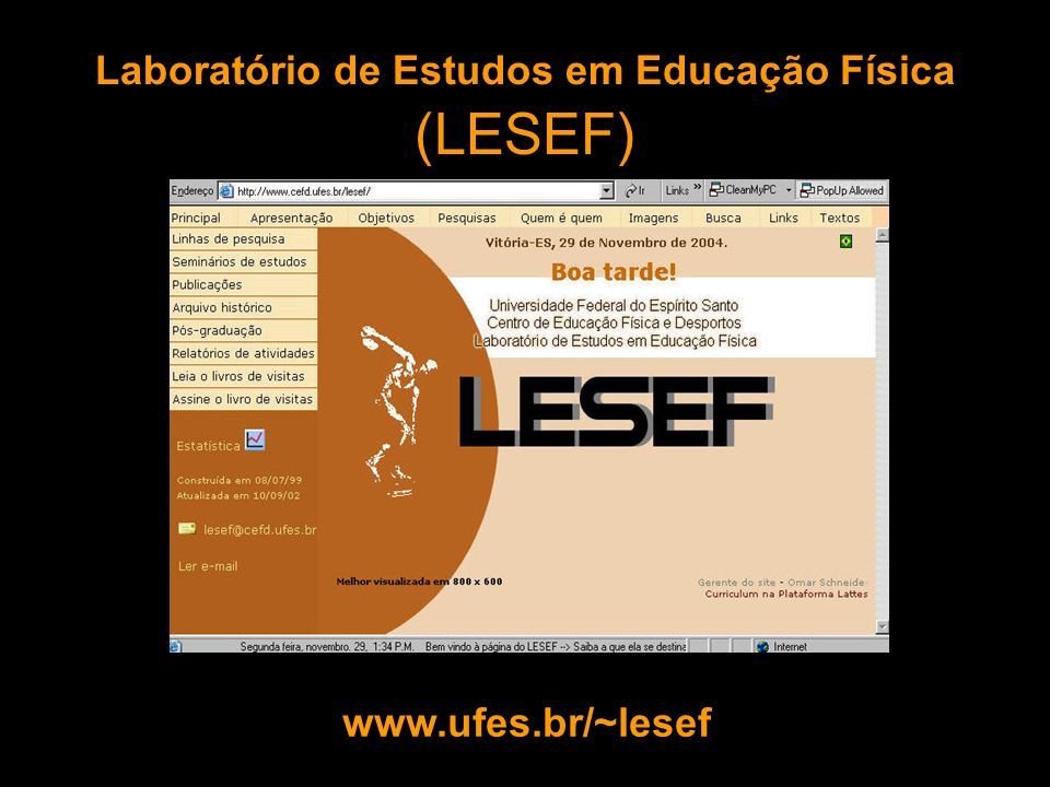 Laboratório de Estudos em Educação Física (LESEF)
