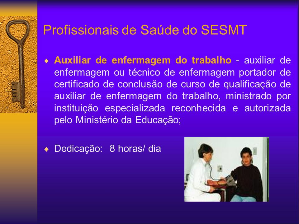 Profissionais de Saúde do SESMT