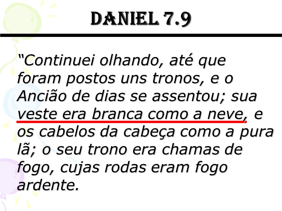 Daniel 7.9