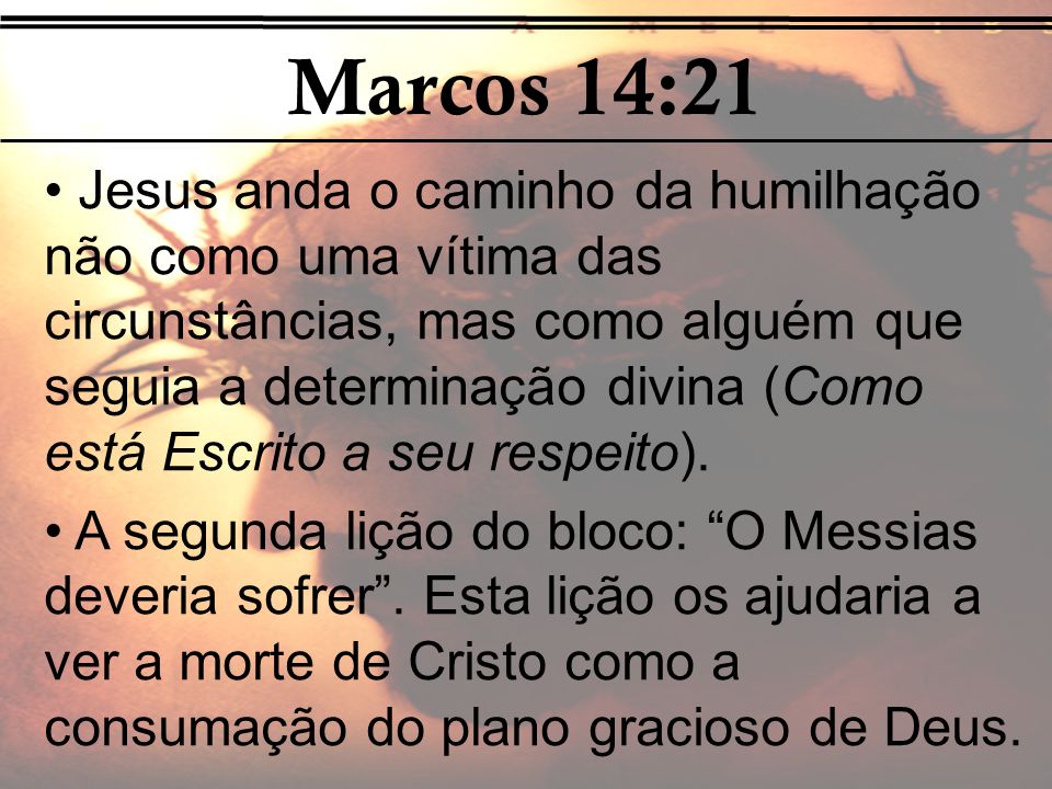 Marcos 14:21