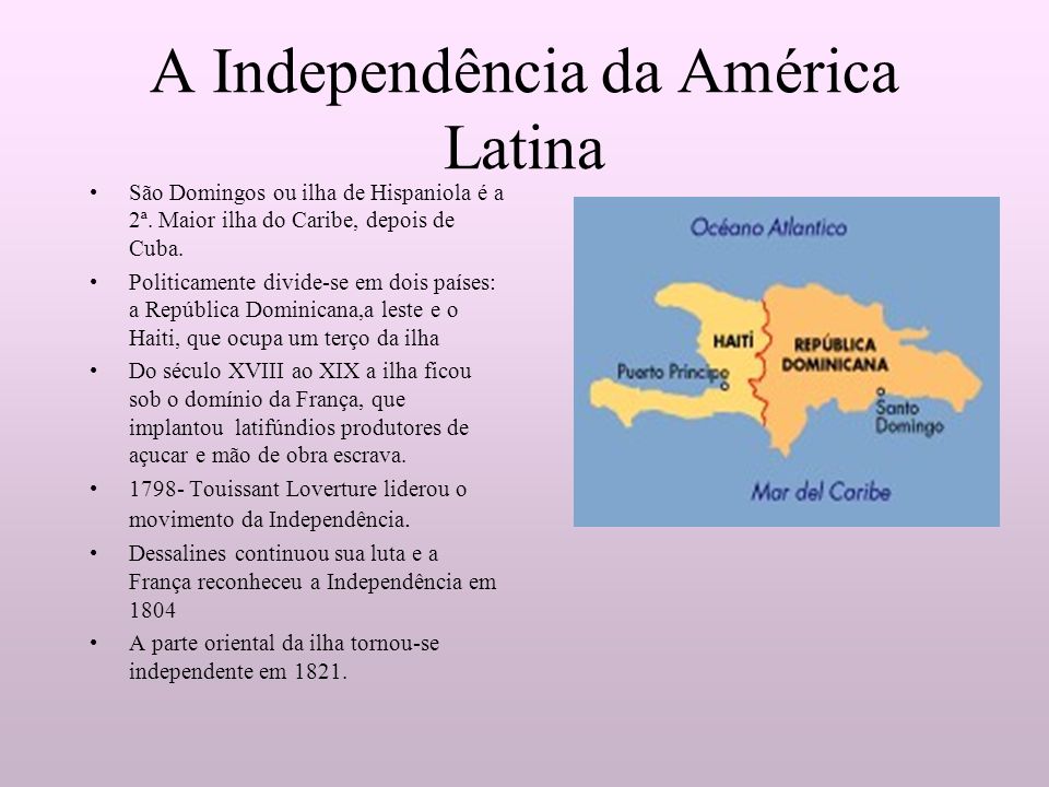 A Independência da América Latina