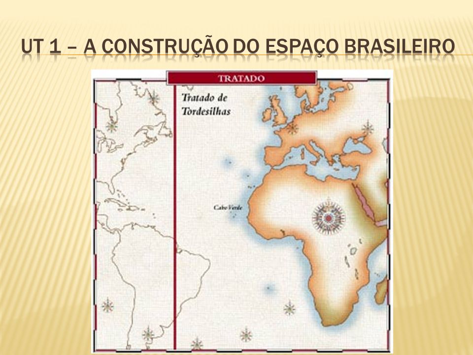 UT 1 – A construção do espaço brasileiro