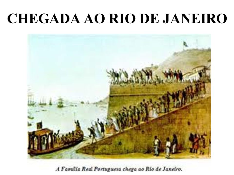 CHEGADA AO RIO DE JANEIRO