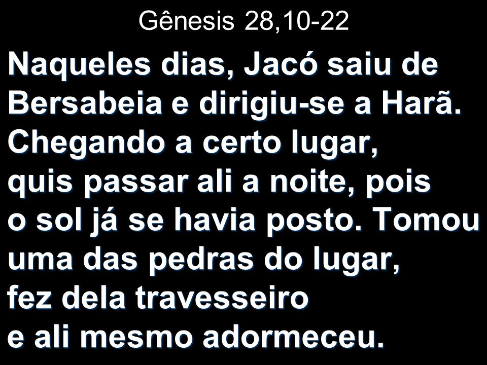Gênesis 28,10-22