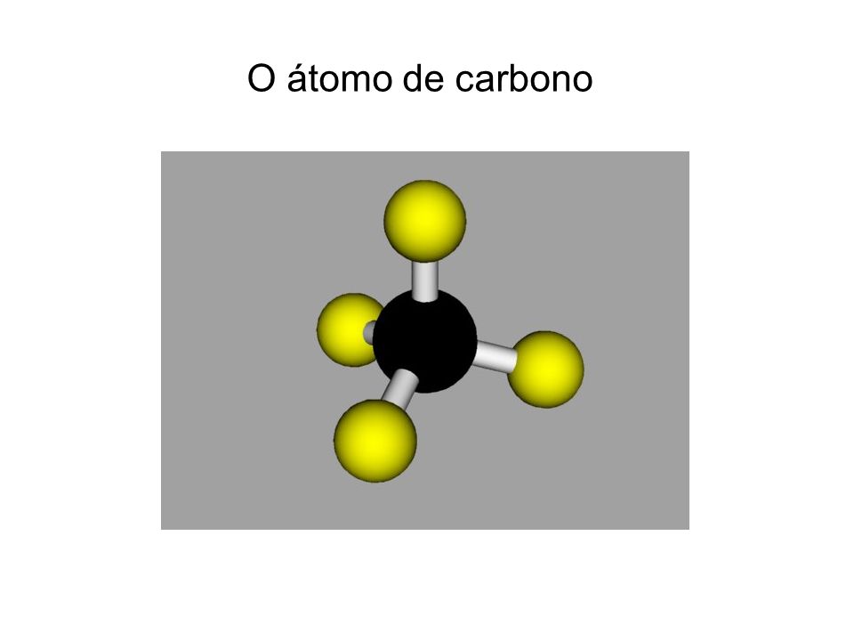 O átomo de carbono
