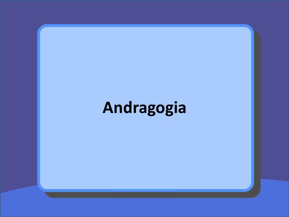 Andragogia