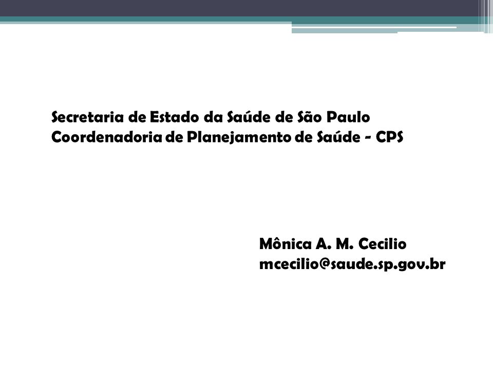Secretaria de Estado da Saúde de São Paulo