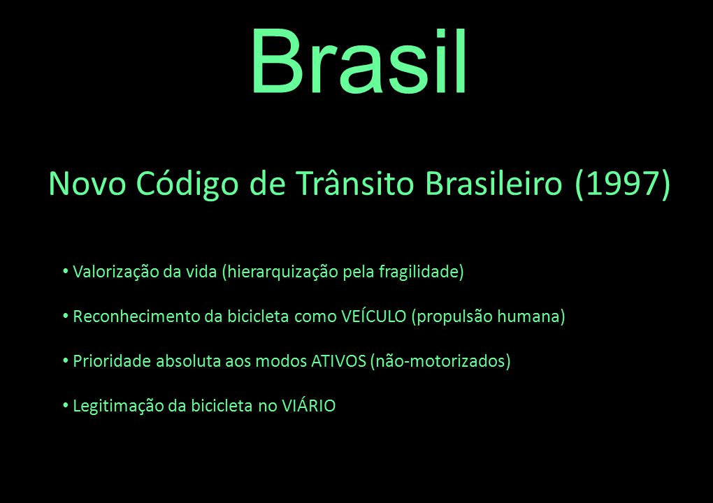 Novo Código de Trânsito Brasileiro (1997)