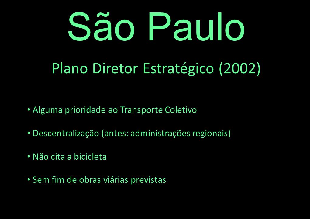 Plano Diretor Estratégico (2002)