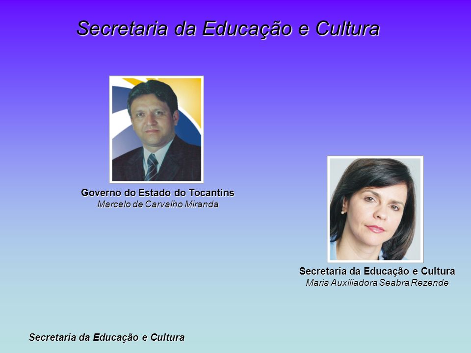 Secretaria da Educação e Cultura