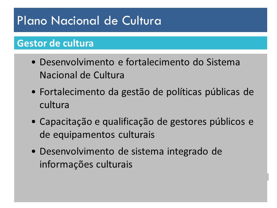Plano Nacional de Cultura