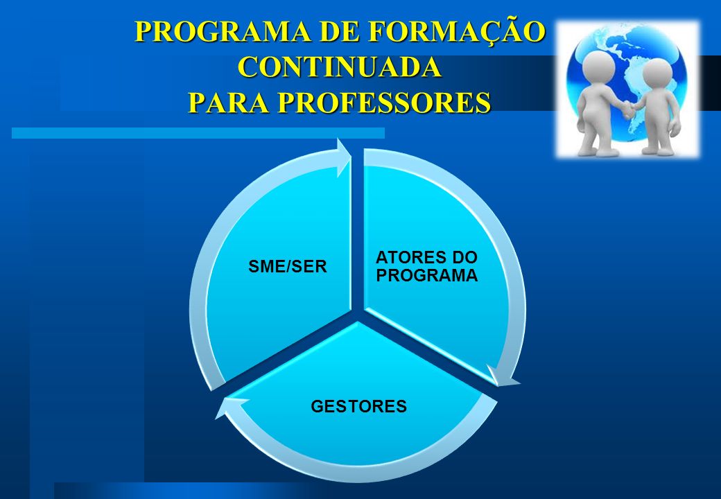 PROGRAMA DE FORMAÇÃO CONTINUADA PARA PROFESSORES