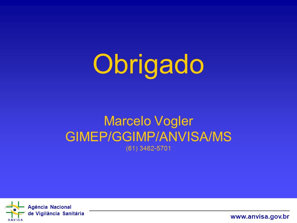 GIMEP/GGIMP/ANVISA/MS