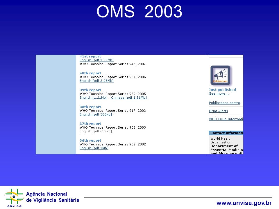 OMS 2003