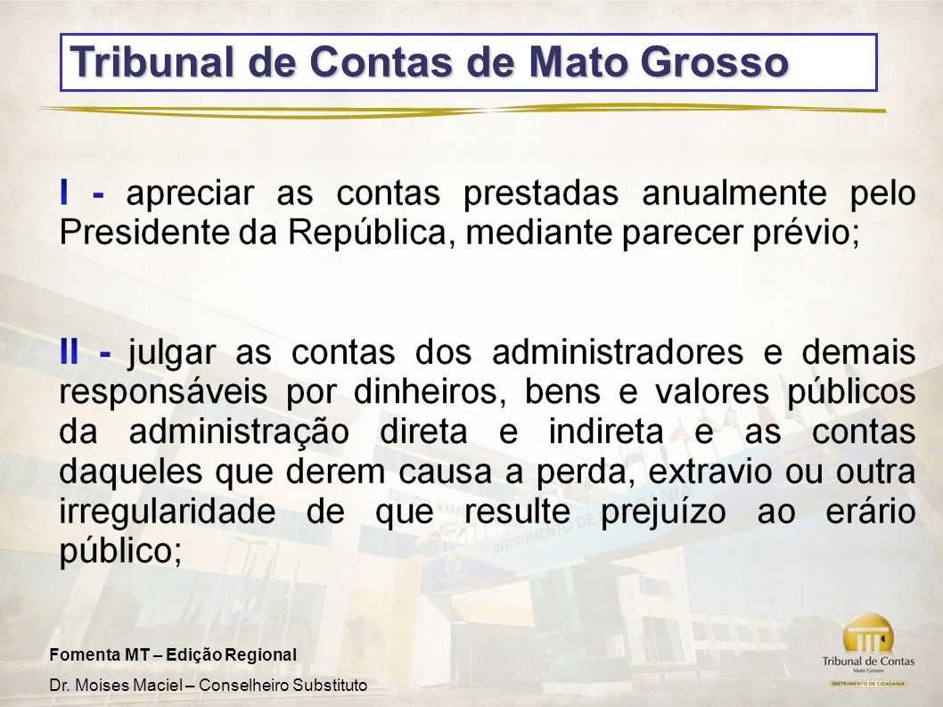 Tribunal de Contas de Mato Grosso