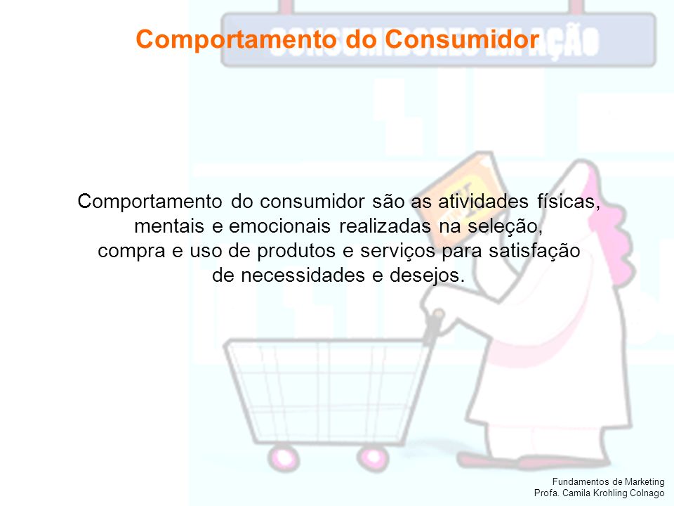 Comportamento do Consumidor