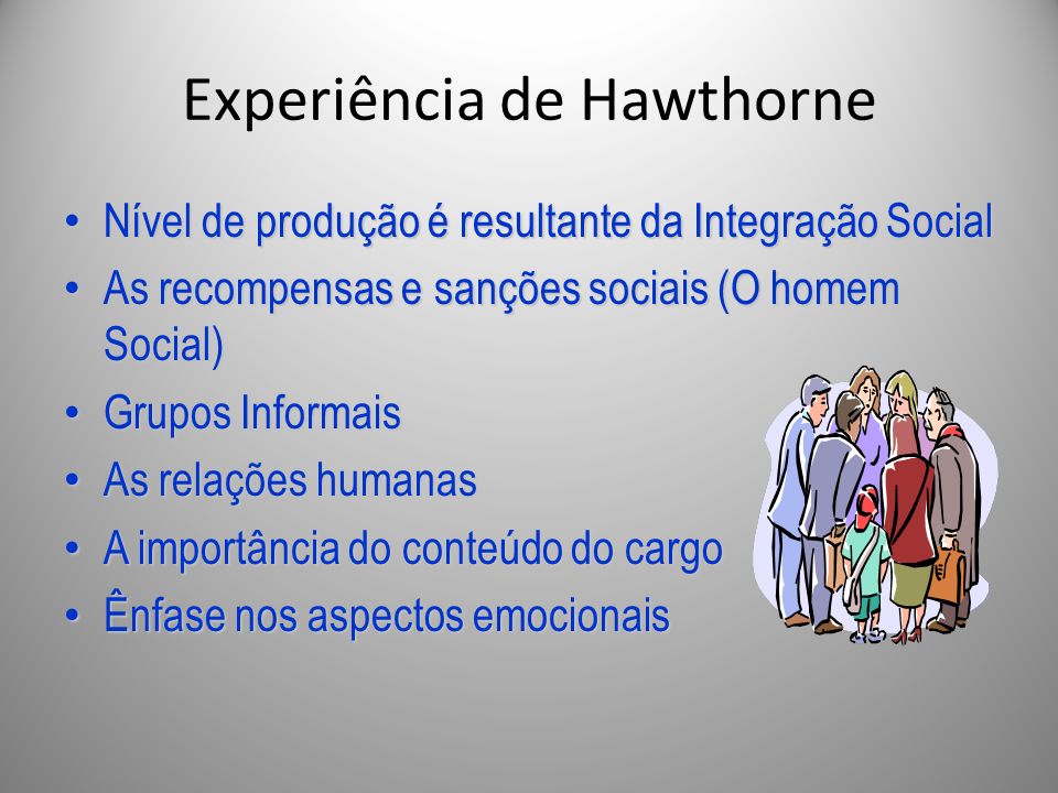 Experiência de Hawthorne