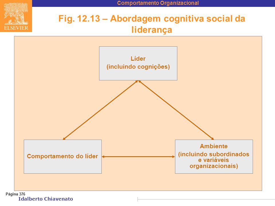 Fig – Abordagem cognitiva social da liderança