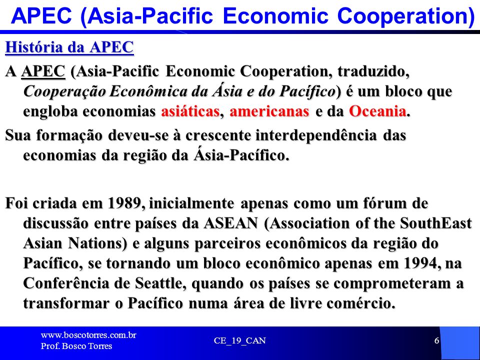 APEC (Asia-Pacific Economic Cooperation)