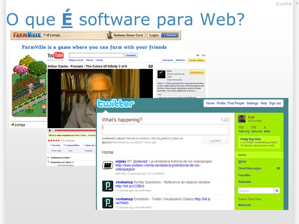 O que É software para Web