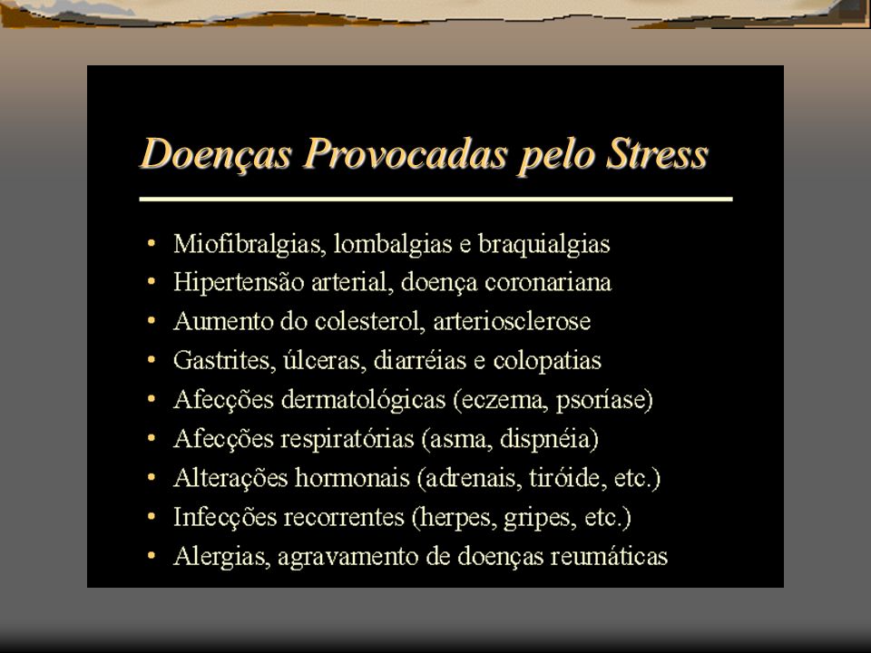 Doenças Provocadas pelo Stress