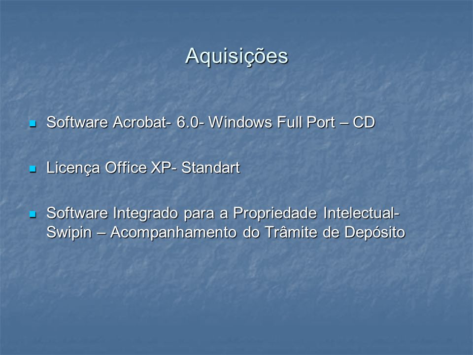 Aquisições Software Acrobat Windows Full Port – CD