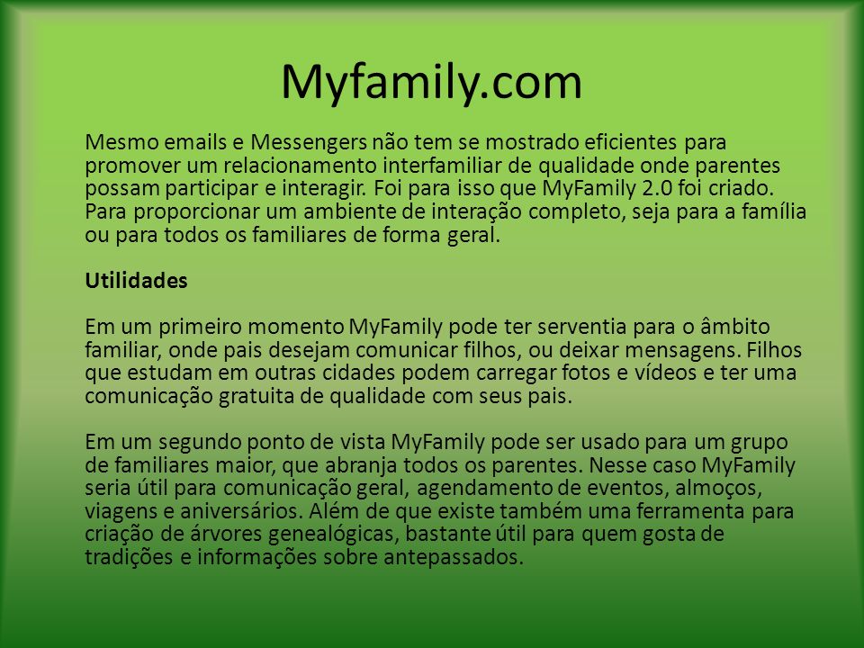 Myfamily.com