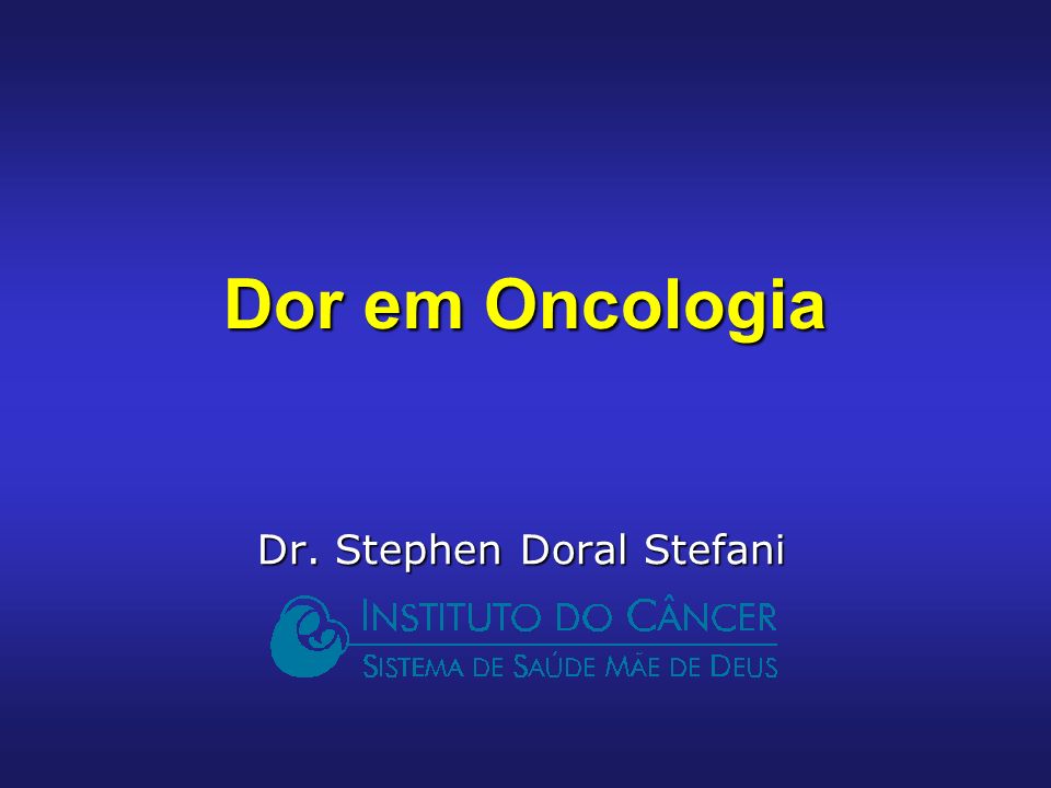 Dr. Stephen Doral Stefani