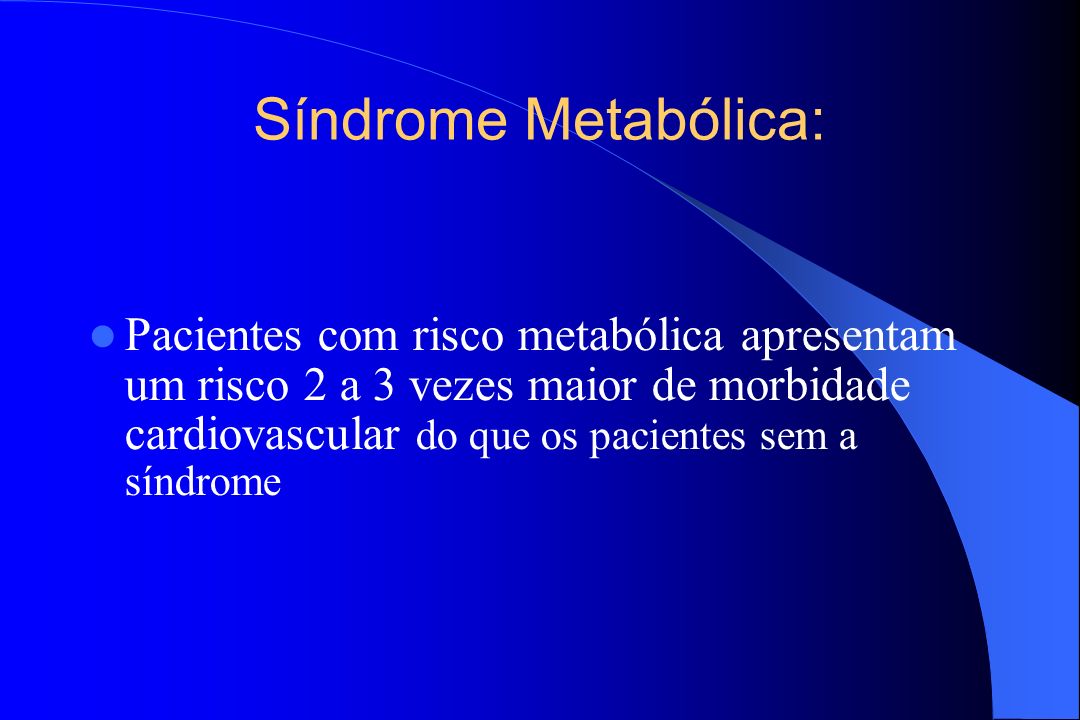Síndrome Metabólica: