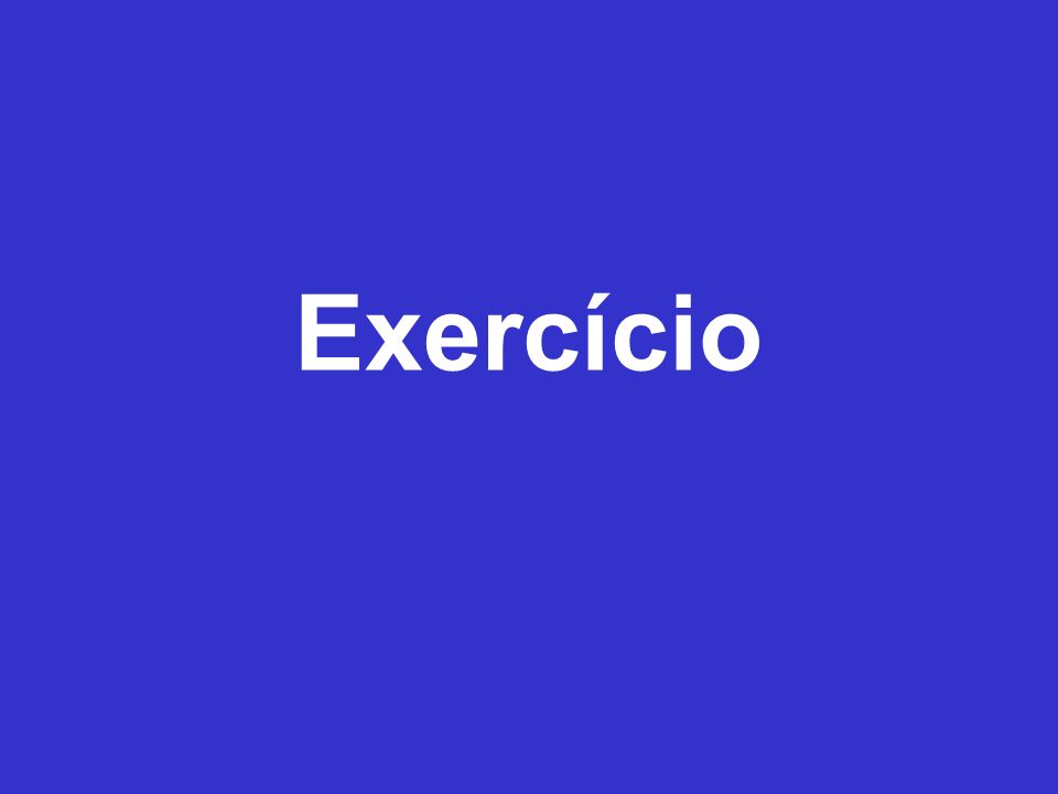 Exercício