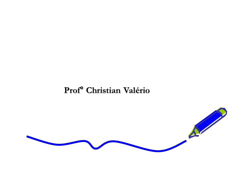 Prof° Christian Valério