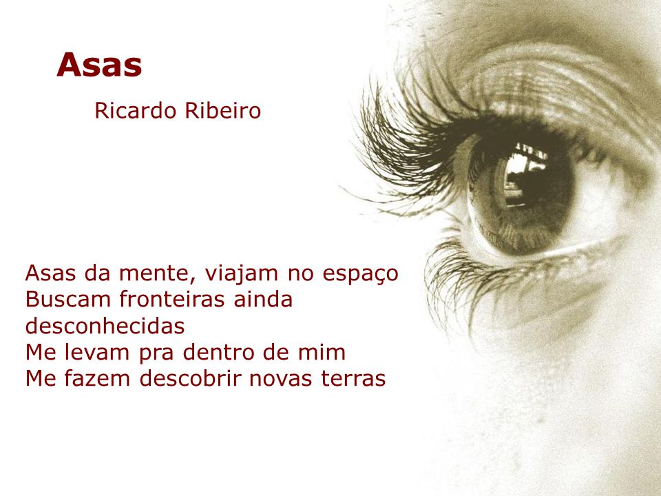 Asas Ricardo Ribeiro Asas da mente, viajam no espaço