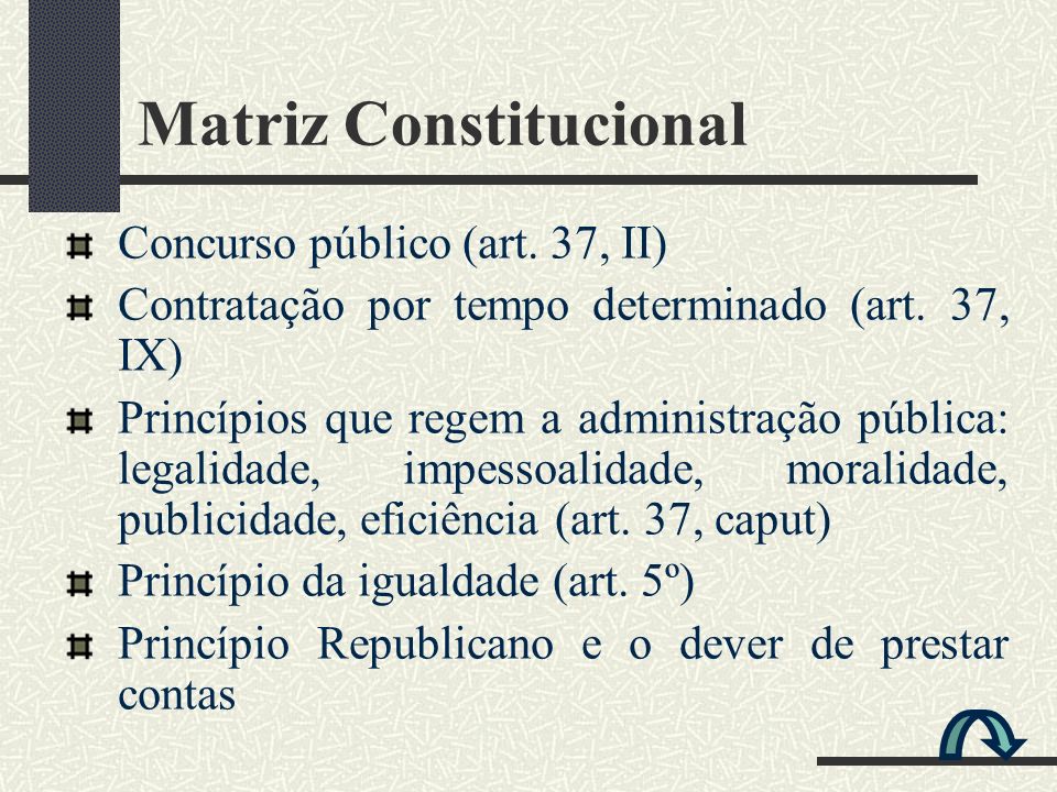 Matriz Constitucional
