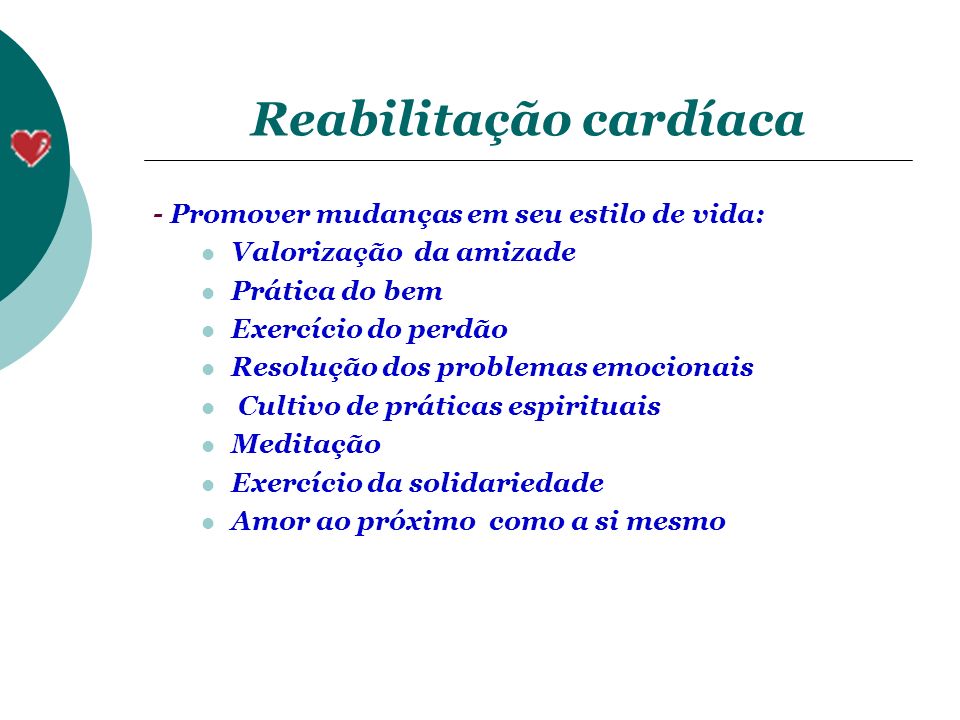 Reabilitação cardíaca