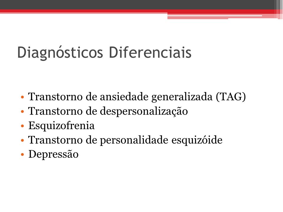 Diagnósticos Diferenciais