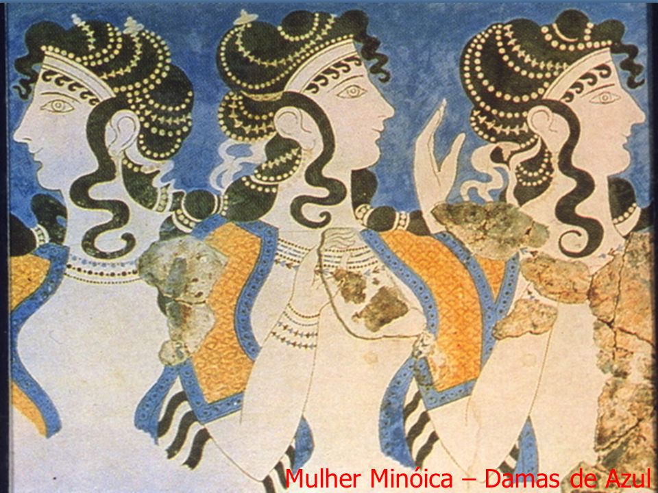 Mulher Minóica – Damas de Azul