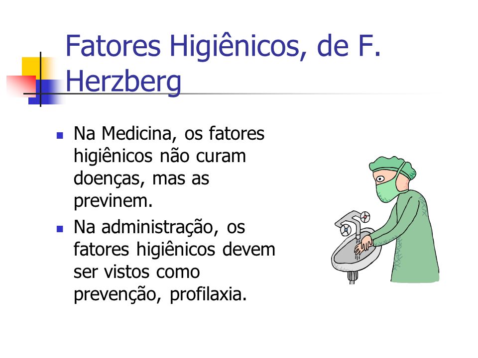 Fatores Higiênicos, de F. Herzberg