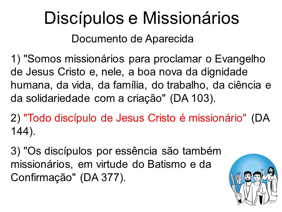 Discípulos e Missionários