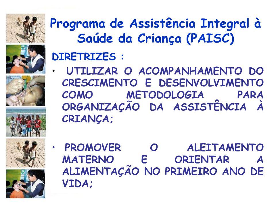 Programa de Assistência Integral à Saúde da Criança (PAISC)