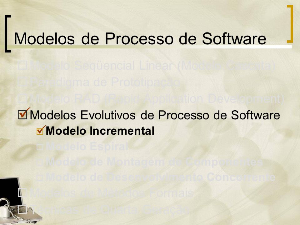 Modelos de Processo de Software