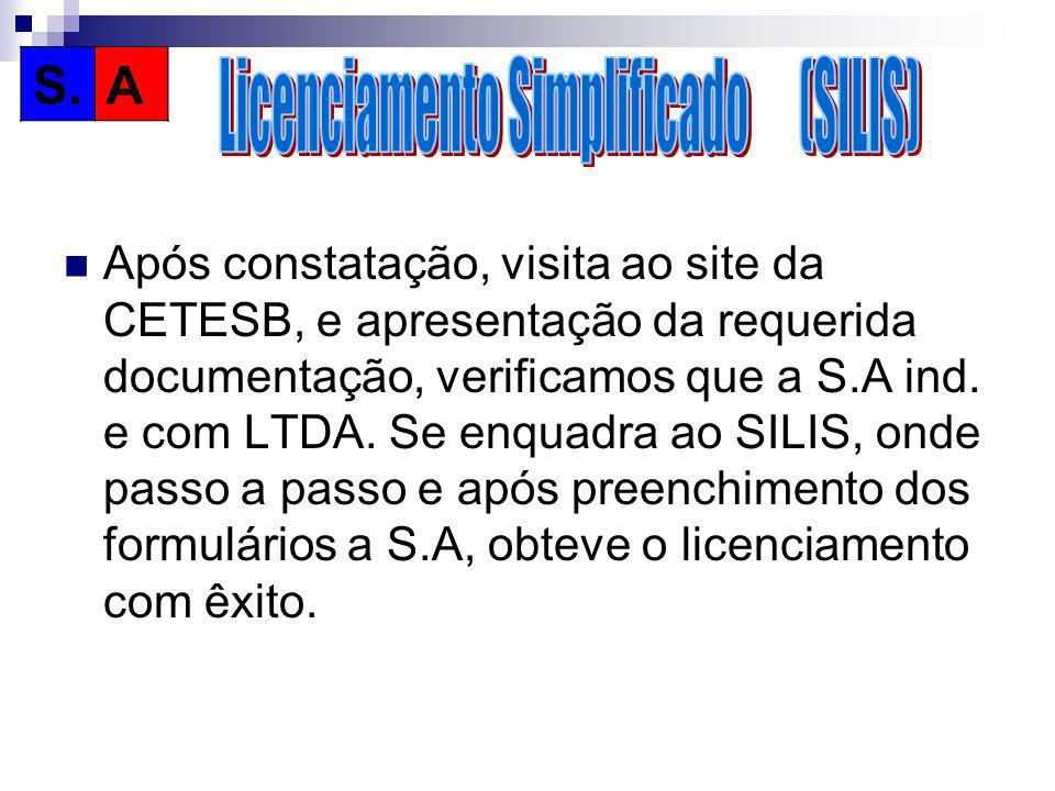 Licenciamento Simplificado (SILIS)