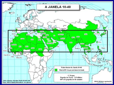 1. A primeira e fundamental razão porque os cristãos devem focalizar a “JANELA 10/40” é por causa do significado bíblico e histórico dessa área. Realmente,