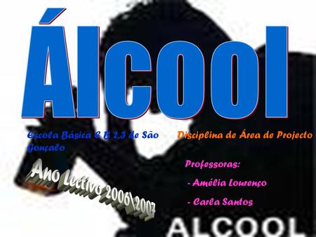 Álcool Ano Lectivo 2006\2007 Escola Básica E B 2,3 de São Gonçalo