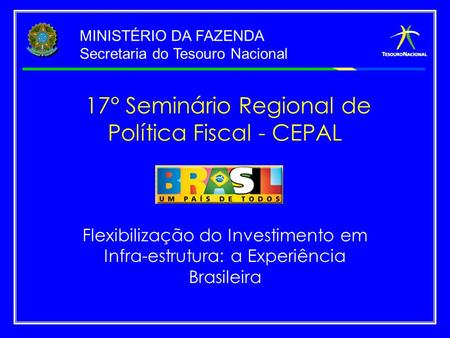 17° Seminário Regional de Política Fiscal - CEPAL
