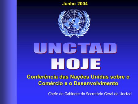 Conferência das Nações Unidas sobre o Comércio e o Desenvolvimento