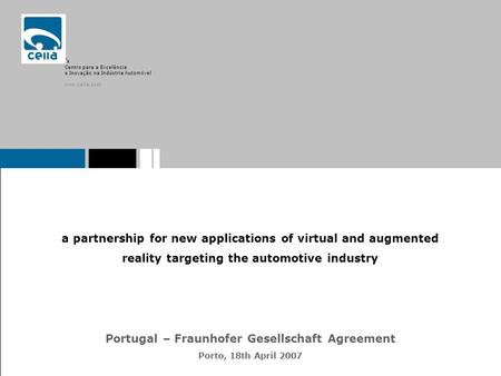 Portugal – Fraunhofer Gesellschaft Agreement