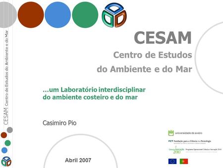 CESAM Centro de Estudos do Ambiente e do Mar