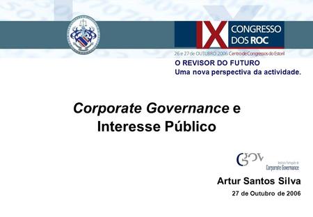 Corporate Governance e