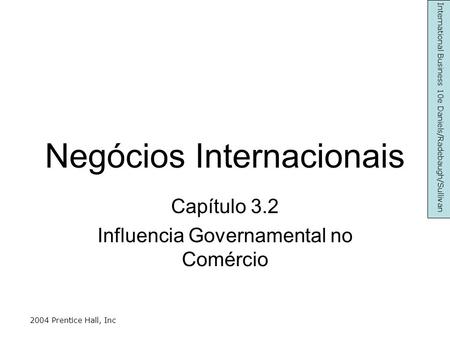 Negócios Internacionais
