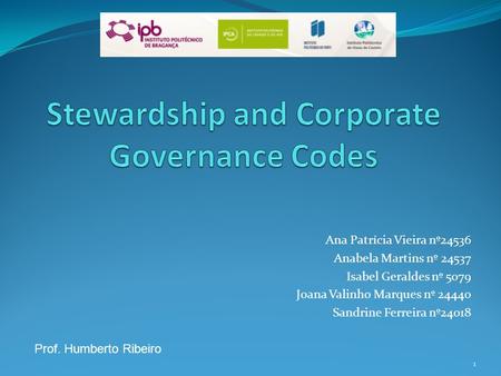 Stewardship and Corporate Governance Codes
